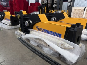 Martillo Hidráulico SQ70 con Cincel de 135 mm y Motor con Caja de Cambios para Excavadoras de 16-21 Toneladas, Nuevo Martillo de Demolición de Uso Pesado - Product Image 5