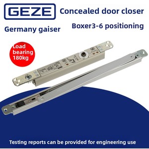 Ferme-porte encastré en acier German <span class=keywords><strong>Gezer</strong></span> Boxer 3-6 pour portes jusqu'à 180 kg - Product Image 3