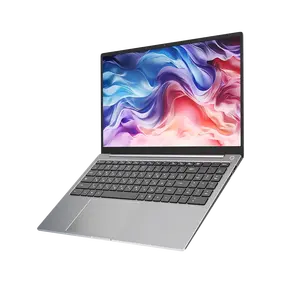 Ordinateur portable General Brand LT4 S15 gris, écran 15,3 pouces, 16 Go + 512 Go, Windows 11, AMD Ryzen 5 Hexa-Core, outil de tournage, fabriqué en Russie - Product Image 1