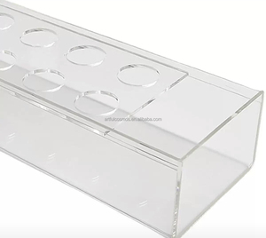 Caja de exhibición acrílica Artfulcosmos, transparente, rectangular, para arreglos florales, decoración del hogar, almacenamiento, uso publicitario - Product Image 3