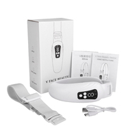 Lampe vibrante portative pour affiner le visage et éliminer le double menton - Appareil de beauté à domicile alimenté par USB