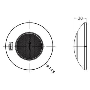 5.5 pouces 26W 2080LM 6000K LED lumières boîtier en aluminium 12V intérieur <span class=keywords><strong>Van</strong></span> camion éclairage IP67 étanche intérieur éclairage intérieur - Product Image 5