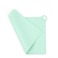 Vente en gros Tapis en silicone réutilisable sans BPA Napperon en silicone pour bébé et tout-petits Tapis de table à manger