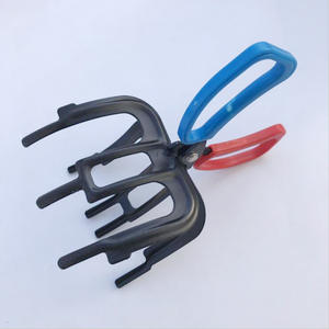โรงงานอุปกรณ์ตกปลา Boyuan ที่หนีบปลาขนาดใหญ่แบบสามฟัน แบบเล็กแบบสองฟัน วัสดุ ABS ตัวช่วยถอดเบ็ดโลหะ - Product Image 4