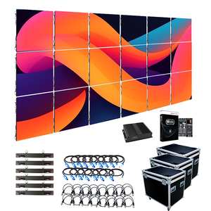 Pantalla LED de Alquiler para Interiores P3.91 P2.9 P2.6, 7680Hz de Alta Frecuencia de Actualización, Gabinete de Bloqueo Rápido para Eventos, Discursos y Fondo de Escenario - Product Image 1