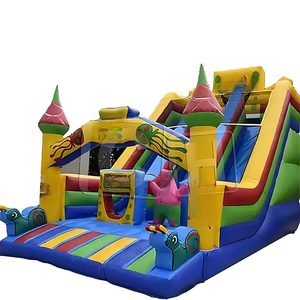 Prix compétitif personnalisation aire <span class=keywords><strong>de</strong></span> jeux extérieure double grand parc aquatique gonflable toboggan fabricant d'équipement - Product Image 1
