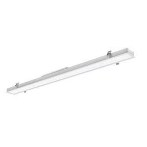 Luz Lineal LED Empotrable de Aluminio Enlazable, Blanco Cálido, 1200 mm, Iluminación Lineal para Biblioteca, Oficina, Centro Comercial, Gimnasio - Product Image 2