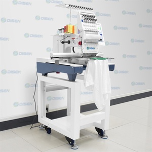 Máquina de Bordar Digital de Una Cabeza, Máquina Automática para Bordar Gorras y Camisetas, Computarizada de Alta Velocidad 2025 - Product Image 3