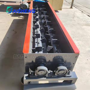 तैयार मिश्रण कंक्रीट संयंत्र के लिए भारी शुल्क निरंतर जुड़वां शाफ्ट पैडल मिक्सर मिट्टी उच्च दक्षता उत्पादन लाइन प्रणाली - Product Image 5