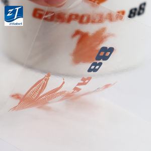 Hojas adhesivas transparentes personalizadas, pegatinas de vinilo transparente, PVC, Impresión de logotipos, rollo de etiquetas - Product Image 5