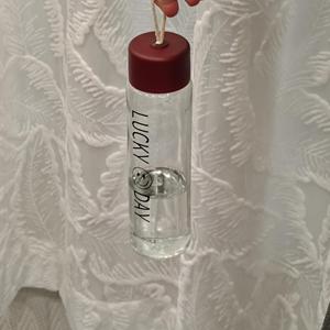 Bouteille d'eau portable personnalisable en verre sodocalcique, petite et mignonne, 360 ml, avec couvercle-bol - Product Image 3