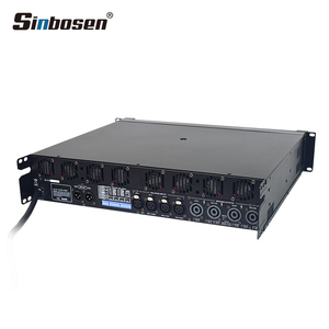 Nhà sản xuất amply công suất Sinbosen DS-10Q 4 Ohm mạnh mẽ, loại Class Td, 4 kênh, <span class=keywords><strong>2100</strong></span> Watts dành cho sân khấu - Product Image 5