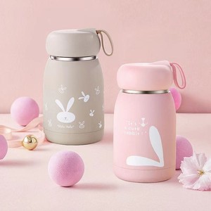 Stainless Steel Vacuum Insulated Water <b>Bottle</b> 304 Portable Cute Rabbit Design For Girls Students Back To School - Product Image 1