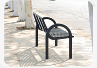 Banc de stade siège vert chaise d'école 1.8 mètres bancs extérieurs en métal chaise longue de repos public en acier