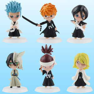 6 pièces/ensemble Figurine d'action Kurosaki Ichigo <span class=keywords><strong>Anime</strong></span>, Ornement de bureau - Product Image 2