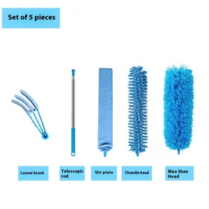 Sợi Nhỏ Bụi Khăn Lau Bụi Kit Với Dài Có Thể Thu Vào Lông Có Thể Giặt Trần Spider Web Bông Đầu Cho Hộ Gia Đình Và Xe Làm Sạch - Product Image 3