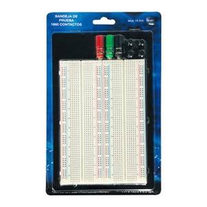 Vassoio di prova con 1660 contatti, superficie a 3 file, ideale per test elettrici e prove di connessione. - Product Image 1