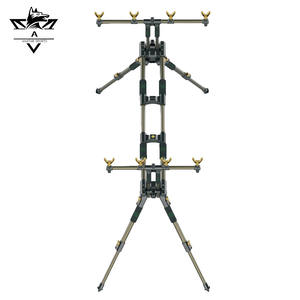 Alta calidad 150x70x95cm <span class=keywords><strong>2</strong></span> secciones resistente al desgaste diseño plegable rápido carpa caña de pescar <span class=keywords><strong>Pod</strong></span> con soporte de trípode estable - Product Image 4