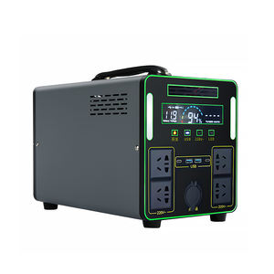 Station portable à grande capacité 5 kWh, batterie lithium-ion, panneau solaire, onde sinusoïdale pure, contrôleur MPPT pour diffusion en direct, urgence familiale - Product Image 4