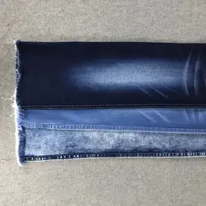 Nova Alta Qualidade Competitiva Jeans Tecido Denim Tecido Indigo Algodão/Poliéster/Spandex Denim Tecido