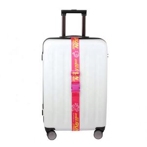 Wholesale Bulk Printed Adjustable Travel Luggage Belt Custom Logo Personalized Nylon Luggage <b>Strap</b> - Product Image 6