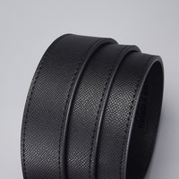 Sabuk Kulit Pria Model Split Buckle Otomatis Nyaman untuk Bisnis Kasual Celana Jeans Celana Panjang Pakaian Sehari-hari Kerja Kantor OEM Grosir