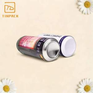Boîte en étain ronde personnalisée avec couvercle pour serviettes compressées et vêtements à séchage rapide - Product Image 5