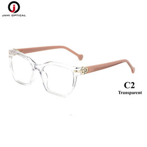 Chất Lượng Cao Retro Acetate Kính Mắt Mèo Khung Mắt Phụ Nữ Kính Quang Học Khung Acetate Khung Kính - Product Image 4