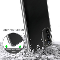 Coque de téléphone transparente anti-jaunissement pour Samsung Galaxy A34