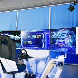 محاكي سباقات الواقع الافتراضي بثلاث شاشات بسعر المصنع، محاكي سباقات الفورمولا 1 مع حركة ديناميكية، لعبة سباق سيارات الواقع الافتراضي 9D - Product Image 4