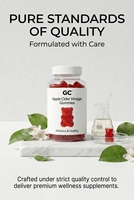 Gummies de Vinaigre de Cidre de Pomme OEM Personnalisées – Complément Alimentaire Quotidien pour Adultes – Soutien Digestif et Immunitaire – Facile à Transporter pour les Voyageurs