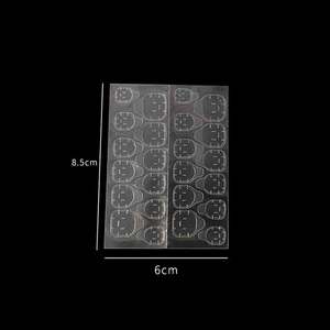 Patchs pour ongles en gel ultra-fins de formule professionnelle pour les doigts, super adhésifs et détachables, <span class=keywords><strong>24</strong></span> autocollants - Product Image 1