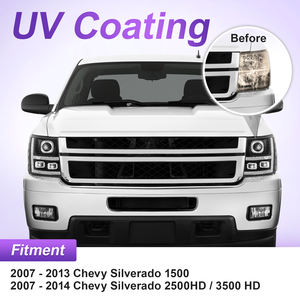 Vente directe d'usine Phare LED complet pour Chevrolet <span class=keywords><strong>Silverado</strong></span> 1500 / 2500HD / 3500HD 2007-2013 Phares automobiles LED - Product Image 5