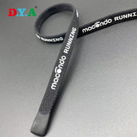 Accessoires pour vêtements Hoodies Pantalons Ruban décoratif pour vêtements à chevrons Logo doux imprimé Sangle en nylon pour t-shirt Neck Tape