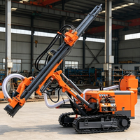 Foreuse hydraulique DTH sur chenilles à moteur diesel, directement de l'usine |   Machine de forage intégrée à haute productivité pour l'exploitation minière
