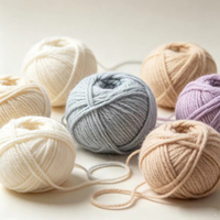 Fil à tricoter en acrylique teint haute ténacité, mélange doux OE, pour crochet manuel, vêtements, textile de maison, bricolage et artisanat.