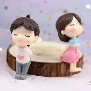 Figurine d'<span class=keywords><strong>Action</strong></span> Anime en PVC Personnalisée, Modèle en Plastique Mini Figurine de Couple 3d avec Emballage Mystère - Product Image 2