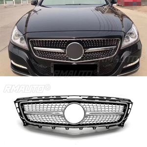 Grille de pare-chocs avant style diamant pour Mercedes-Benz W218 Classe CLS CLS300 CLS320 CLS400 CLS350 CLS500 2011 2012 2013 2014 - Product Image 1