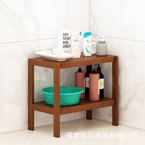 Estante de almacenamiento para baño, estante de pie para inodoro/lavabo, estante de almacenamiento para gel de ducha, modelo personalizado para exportación. - Product Image 1