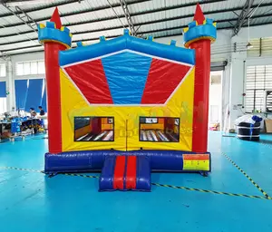 Carnaval Playground gigante ao ar livre crianças crianças pulando castelo inflável bouncer inflável casa do salto