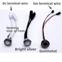 Interrupteur tactile sensible 5V-24V DC avec capteur PC et feuille de cuivre pour le contrôle de l'éclairage des armoires et placards