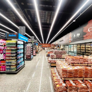 ไฟ LED ติดเพดานแบบเส้นตรง 3CCT ปรับได้ 3 ระดับ 2 ฟุต 4 ฟุต 8 ฟุต 20w 40w 80w - Product Image 6