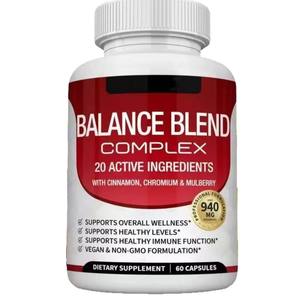 Cápsulas de Vitalidad Diaria Natural Premium Blood, Mezcla de Canela para Energía, Inmunidad y Bienestar General, Suplemento para el Cuidado de la Salud - Product Image 1