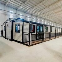 Casa Container Espandibile Prefabbricata Personalizzata Moderna da 20Ft 40Ft per Uffici e Ville, Design Portatile e Traspirante