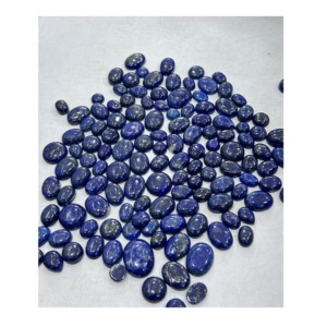 พลอยเจียระไนแบบหลวมทำจากอินเดีย Lapis Lazuli จากธรรมชาติ - Product Image 1