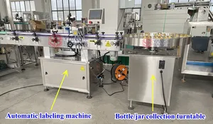 Automatic 400ml 500ml Coconut Oil Bottle Filling Machine Olive Oil Sauce Jar Filling And Capping Machine