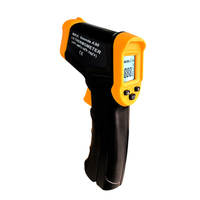 Pistolet thermomètre infrarouge numérique avec rétroéclairage, pistolet thermique laser à main et sans contact