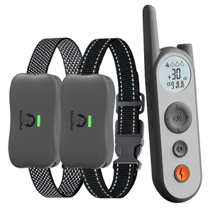 Mimofpet, cerca inalámbrica para perros, collar antiladridos, Collar de entrenamiento para perros, recargable, vibración, choque, perro, collar para ladridos - Product Image 1