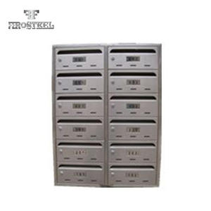 Grosir Kustom Kotak Surat Stainless Steel Pemoles Luar Ruangan Rumah Modern - Product Image 2