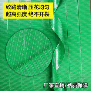 Cinta de Plástico Verde PET 1608, Cinta de Fusión en Caliente para Embalaje, para Embalaje Ecológico - Product Image 1